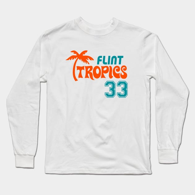 Flint Tropics, Jackie Moon Long Sleeve T-Shirt by FanSwagUnltd